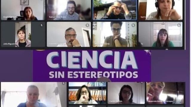 Claudia Cittadino participó vía Zoom del lanzamiento de programa “Ciencia sin Estereotipos”
