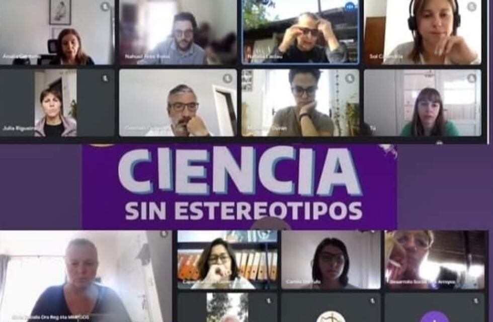 Claudia Cittadino participó vía Zoom del lanzamiento de programa “Ciencia sin Estereotipos”