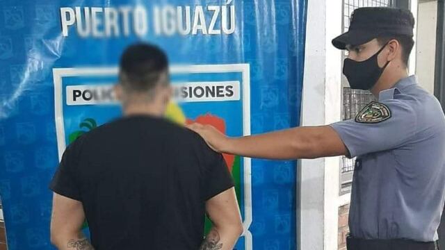 Detenido por tirotear la casa de un vecino