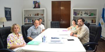 Reunión en La Plata con el Ministro de Salud Nicolas Kreplak