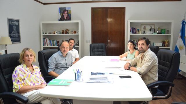 Reunión en La Plata con el Ministro de Salud Nicolas Kreplak