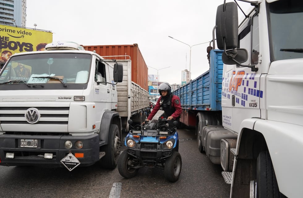 Paro nacional de transportistas por la falta de gasoil: crece la tensión en la Ciudad de Buenos Aires