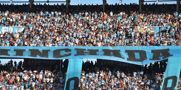 Belgrano y su gente, listos para la tercera fecha de Liga Profesional en Santiago (Facundo Luque / La Voz).