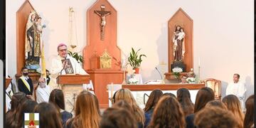Colegio Nuestra Señora de Fátima en Pérez celebró el 60 aniversario (Facebook Parroquia Nuestra Señora del Carmen)
