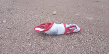 Hasta una prenda de ropa interior de River se registró en Colonia Caroya.