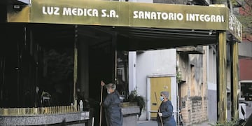El enfermero estaba internado en el Hospital Luz Médica.