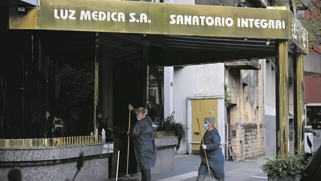Legionella: comenzó el proceso de sanitización en el sanatorio Luz Médica