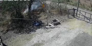 Detuvieron a un hombre por causar un incendio en Mercedes.