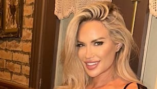 Transparencias y calza ultra ajustada: Luciana Salazar compartió una foto mega hot en el gimnasio
