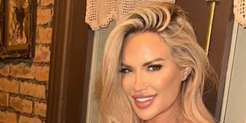 Luciana Salazar eligió un conjunto de ropa interior de alto voltaje y encendió Instagram