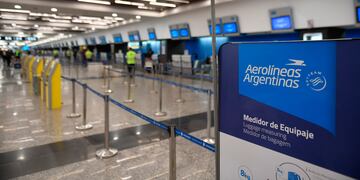 Pese al acuerdo entre sindicatos y Aerolíneas Argentinas, Milei quiere a la empresa “afuera del Gobierno”. Foto: Juan Vargas / NA
