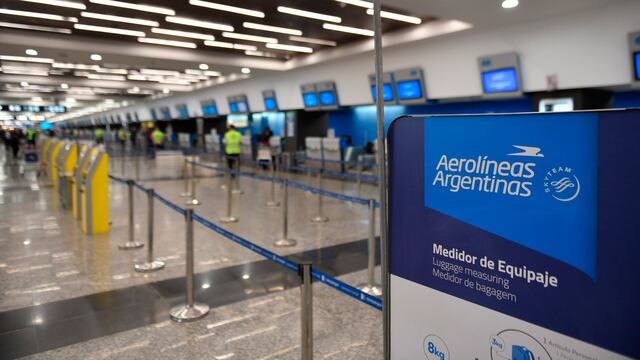 Pese al acuerdo entre sindicatos y Aerolíneas Argentinas, Milei quiere a la empresa “afuera del Gobierno”. Foto: Juan Vargas / NA