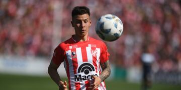 Gastón Lodico jugó un buen partido, pero a Instituto se le escapó el triunfo ante Gimnasia en tiempo de descuento. (Ramiro Pereyra / La Voz)