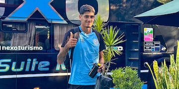 Mariano Troilo, zaguero de Belgrano, entre los convocados por Lionel Scaloni para la doble fecha de la Selección argentina (Prensa Belgrano).