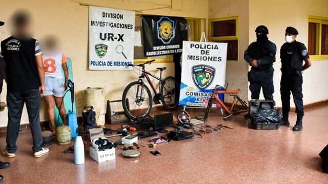 Recuperan elementos robados en Garupá.