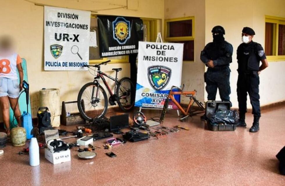 Recuperan elementos robados en Garupá