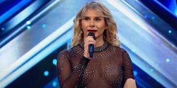 La artista se presentó en el programa a ocho meses de su transición.