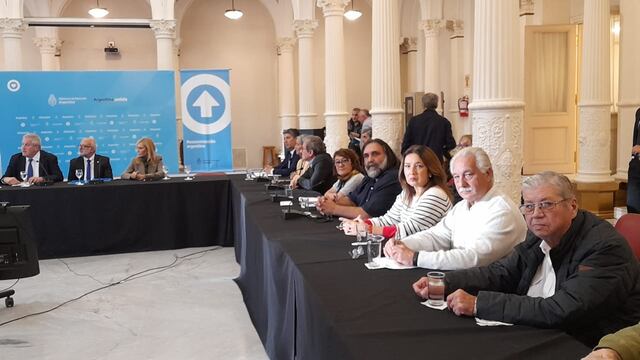 La reunión para definir la paritaria docente.