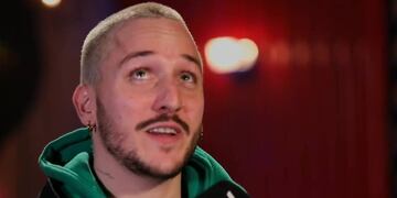 El intérprete de 30 años cantó con Polina Grace en su segunda presentación.