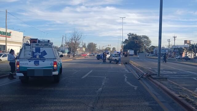 Córdoba: un niño de 6 años está internado tras ser embestido por un auto. (Policía de Córdoba)