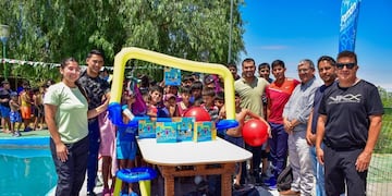 Los materiales entregados garantizan una mejor experiencia para los más chicos.