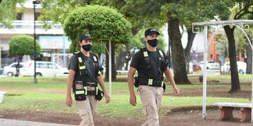Agentes de la Guardia Urbana de Rafaela