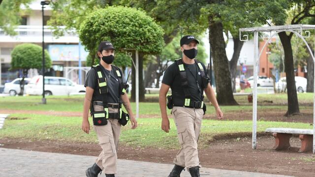 Agentes de la Guardia Urbana de Rafaela