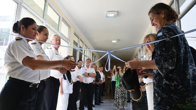 Reinauguraron el “Pabellón VIII” en el Hospital Naval Puerto Belgrano
