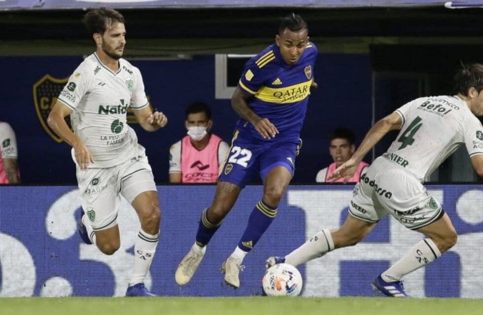 Sarmiento de Junín se llevó un punto de La Bombonera y Boca terminó con dos lesionados