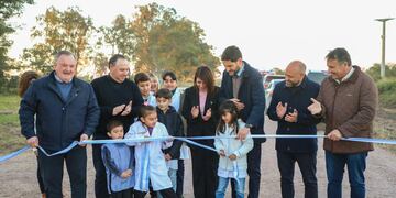 Inauguraron obras de "Camino de la Productividad" en el departamento San Cristóbal
