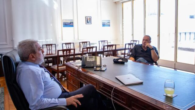 Aníbal Fernández y Sergio Berni se reunieron para acordar la seguridad en el conurbano.