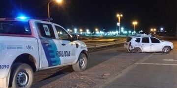 Manejaba alcoholizado y chocó en la ruta 3