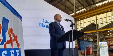 El rafaelino fue uno de los principales invitados al acto que organizó Fisfe este lunes en Armstrong y Las Parejas.