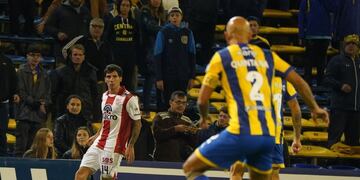 Francis Mac Allister, ex volante de Central, ahora rival con Instituto (Prensa Instituto).