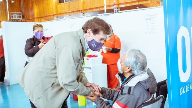 Melella resaltó el compromiso de la sociedad fueguina para alcanzar la inmunidad de rebaño