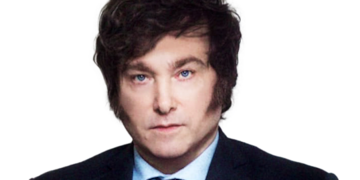 El presidente electo, Javier Milei