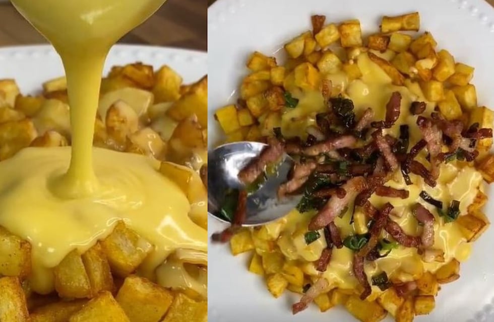 Cómo hacer “salsa cheddar” súper fácil y rápido: la receta ideal para acompañar las papas fritas o al horno