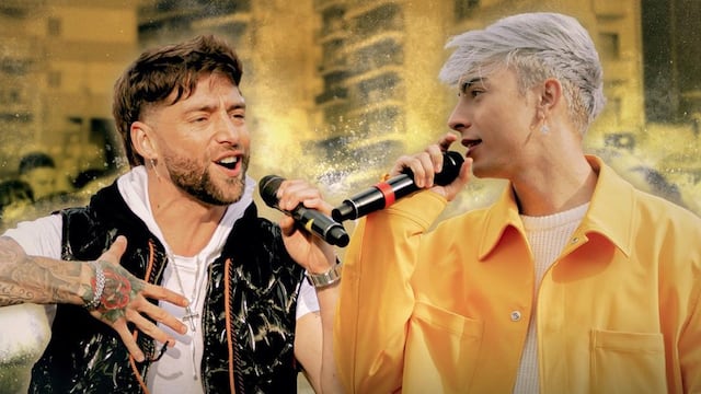 La Konga junto a Rusherking.