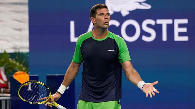El azuleño Federico Delbonis quedó rápidamente eliminado en Wimbledon