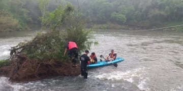 Lamentablemente, hallaron el cuerpo sin vida del joven que se arrojó al arroyo Garuhapé.