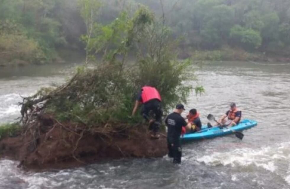 Lamentablemente, hallaron el cuerpo sin vida del joven que se arrojó al arroyo Garuhapé