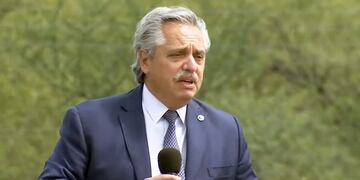 El presidente Alberto Fernández anunció la reducción de aportes patronales para la región