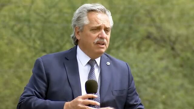El presidente Alberto Fernández anunció la reducción de aportes patronales para la región