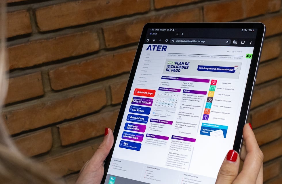 Últimos días para adherir al plan de Facilidades de Pago de ATER