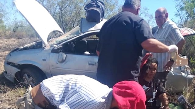 Una familia de Ituzaingó que viajaba a San Rafael, volcó en la ruta 188.