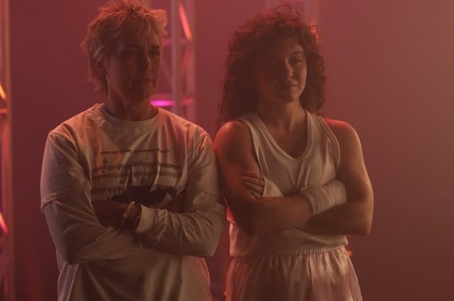 Escena de la película biográfica de Christy Martin.