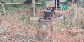En un control preventivo, Guardaparques desarticulan campamento furtivo en la Biosfera Yabotí.