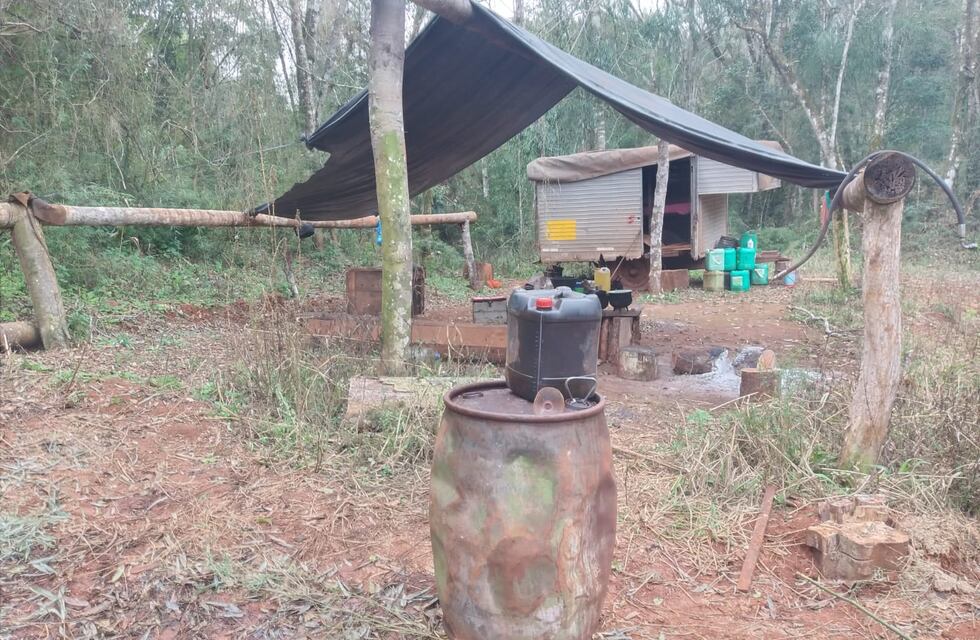 En un control preventivo, Guardaparques desarticulan campamento furtivo en la Biosfera Yabotí