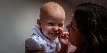 Lolita, la pequeña de 2 años que superó el cáncer a pura fortaleza.