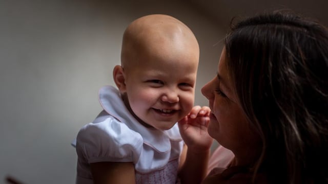 Lolita, la pequeña de 2 años que superó el cáncer a pura fortaleza.